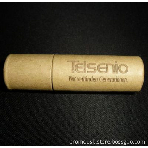 Paper Cylinder USB Flash Drive Custom stick drives